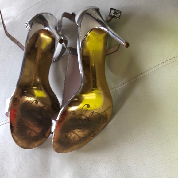 Silver High Heel TeD Baker London - Picture 4 of 5